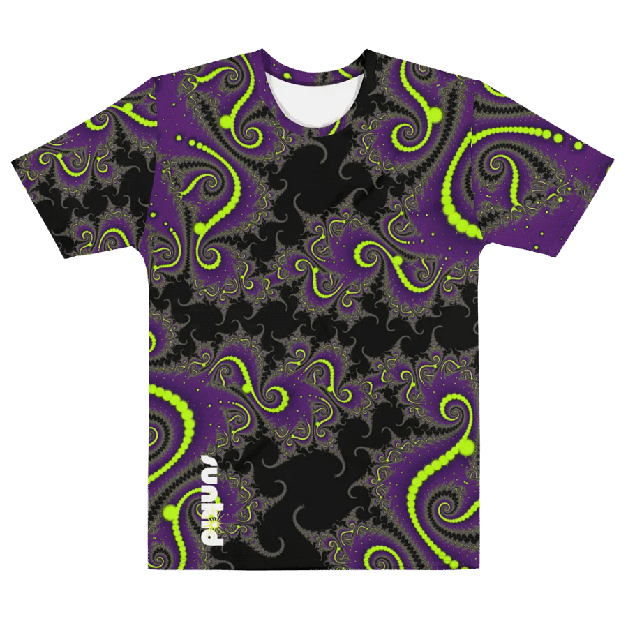 Fractal men's T-shirt - Acid Nights product image (11)