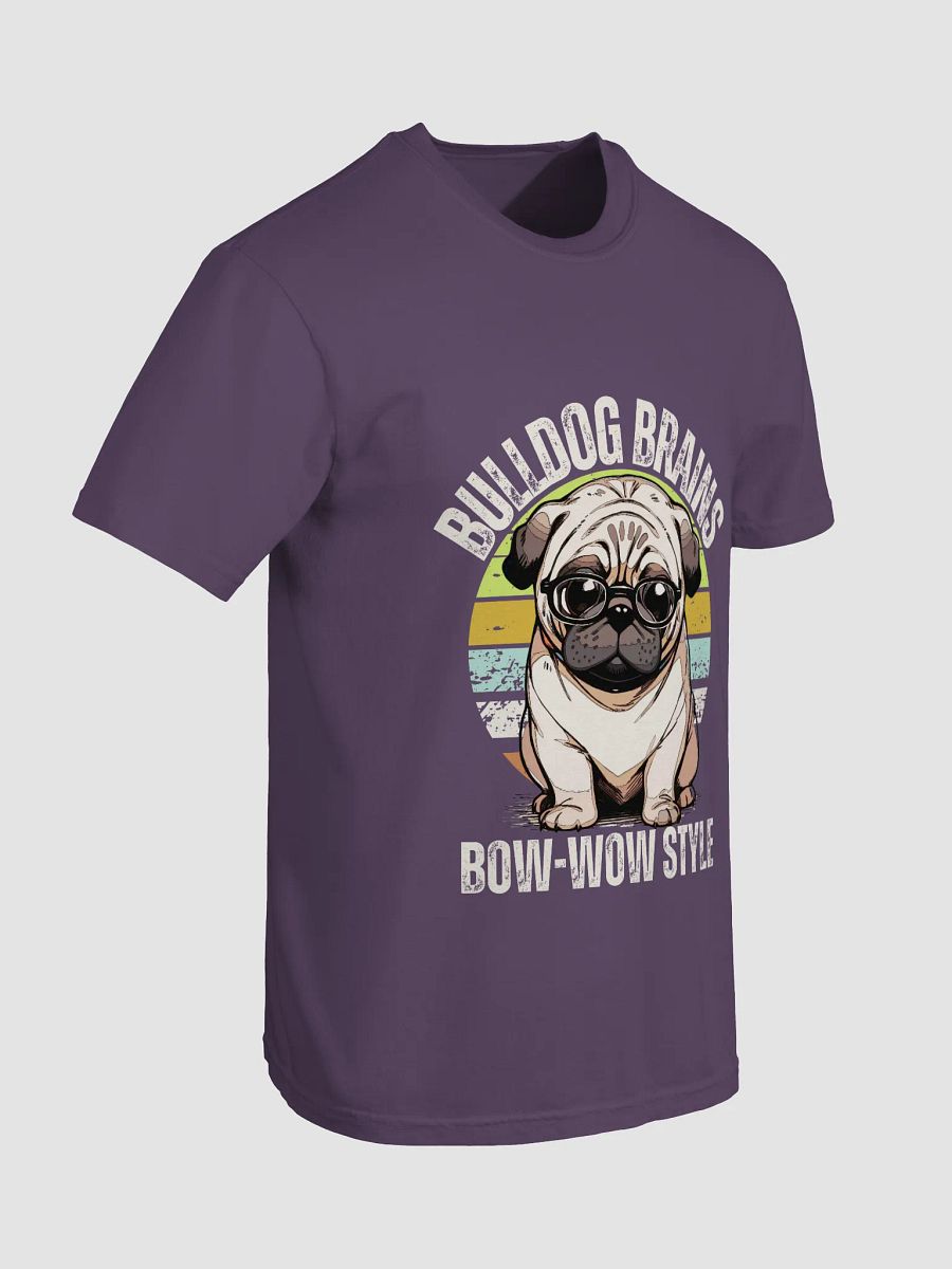 Good Vibes Pug Sunglasses T-Shirt product image (3)