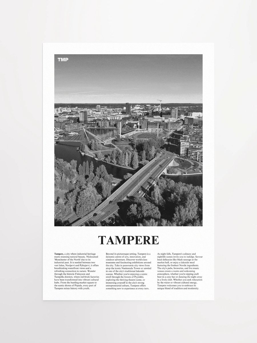 Tampere 01 Newspaper Poster product image (5)