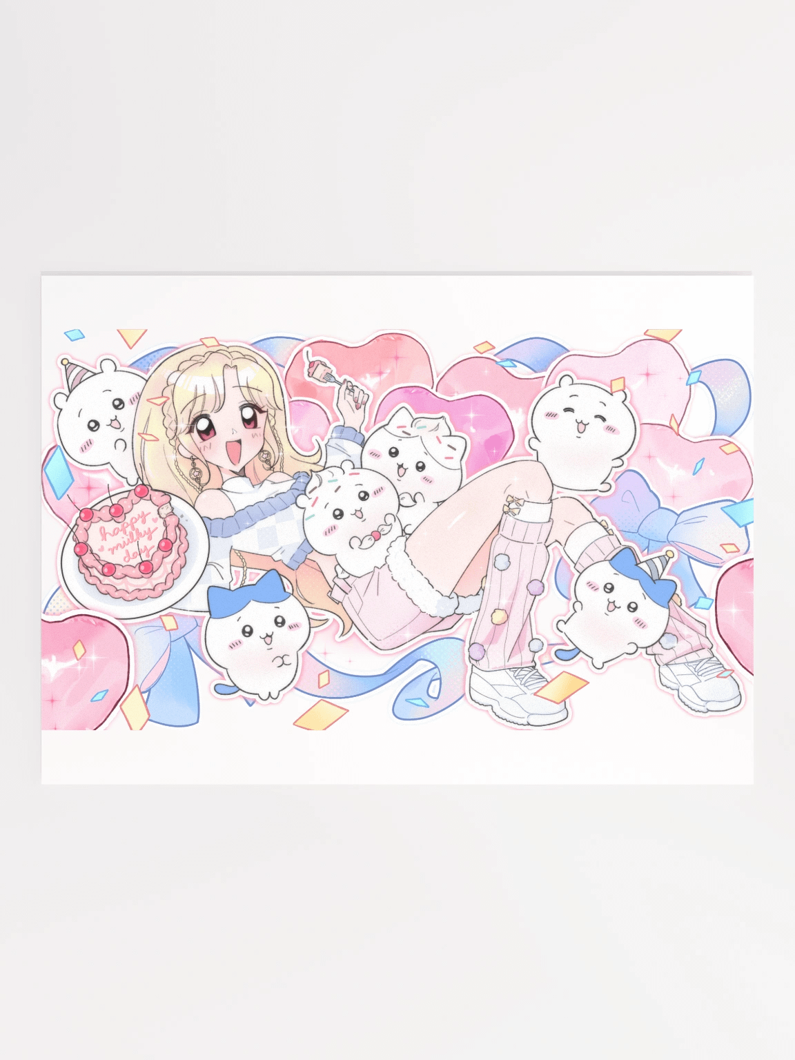 Birthday with Miikawa & Chiikawa ~ 2025 ver. Print 2 product image (1)