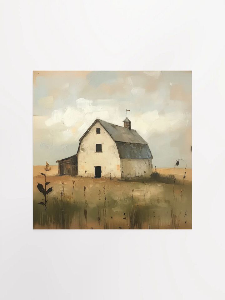 Farmhouse Sky: Weathered Barn Art Print product image (1)