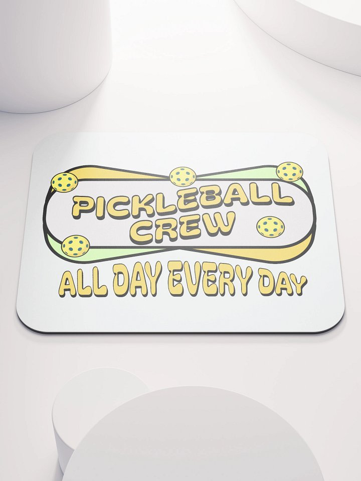 Pickleball Crew All Day Every Day Mouse Pad product image (2)