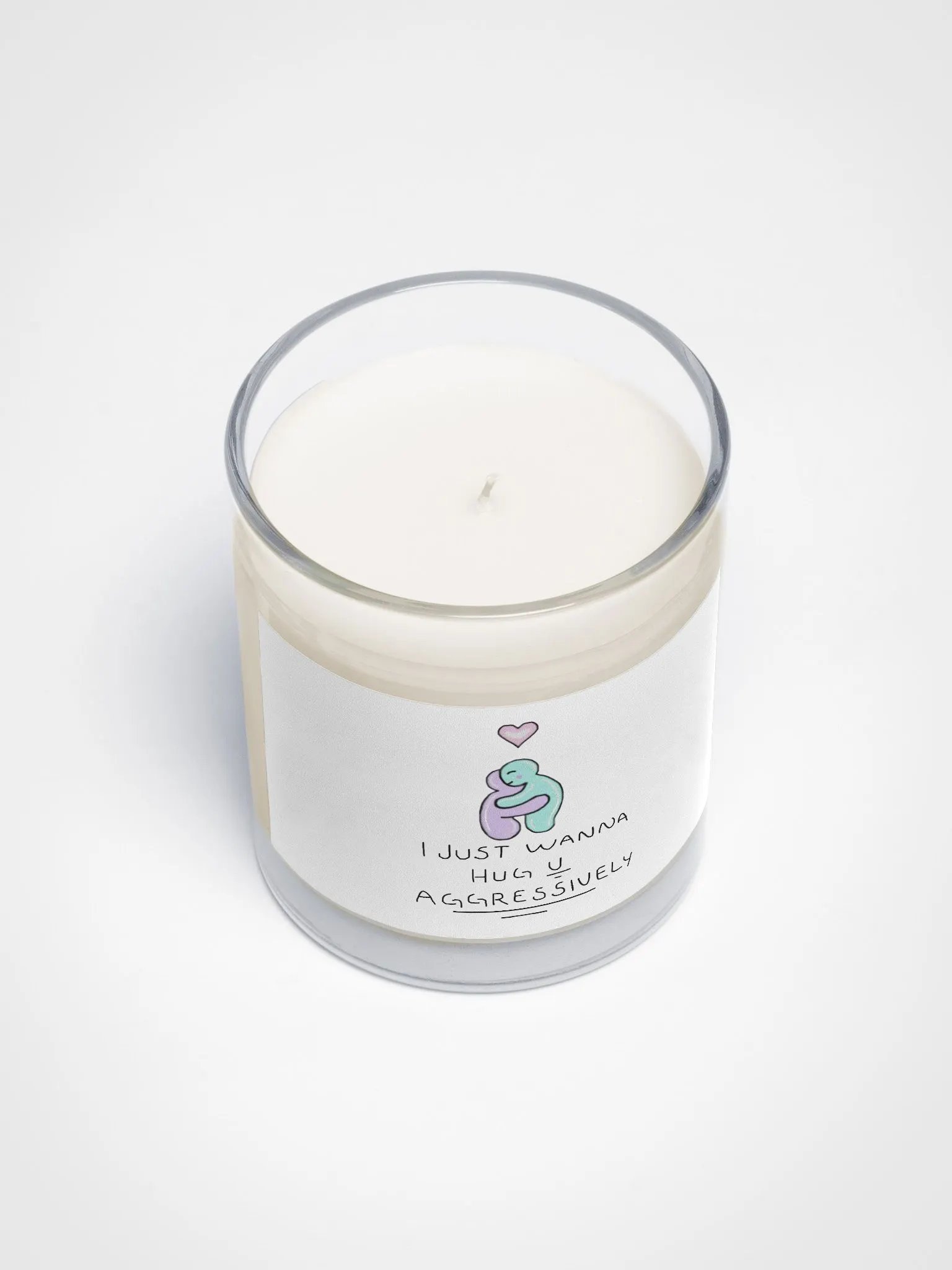 I Just Wanna Hug You Agressively Candle product image (3)