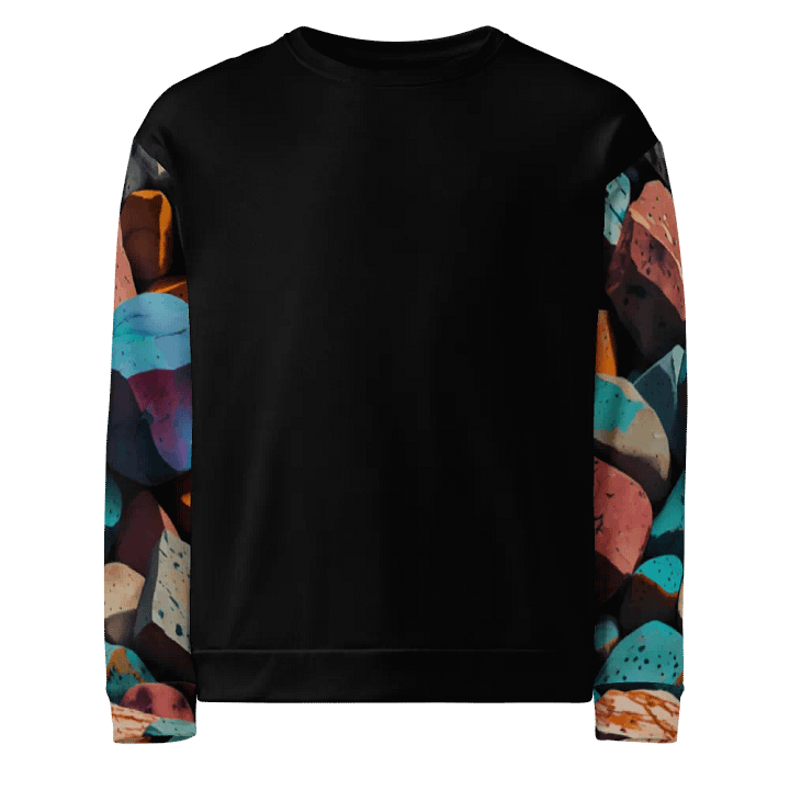 Multicolor Rocks Unisex Sweatshirt product image (1)