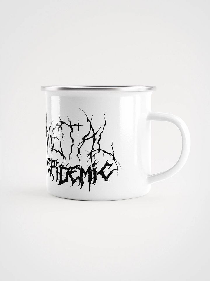 Metal Epidemic Gravel Trap Enamel Mug product image (1)