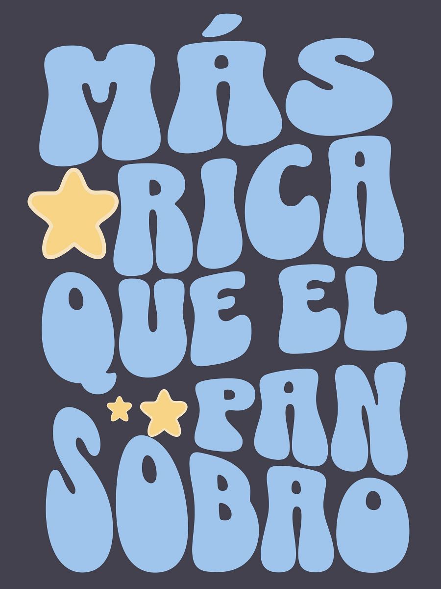 Más Rica Que El Pan Sobao Camiseta Unisex product image (1)