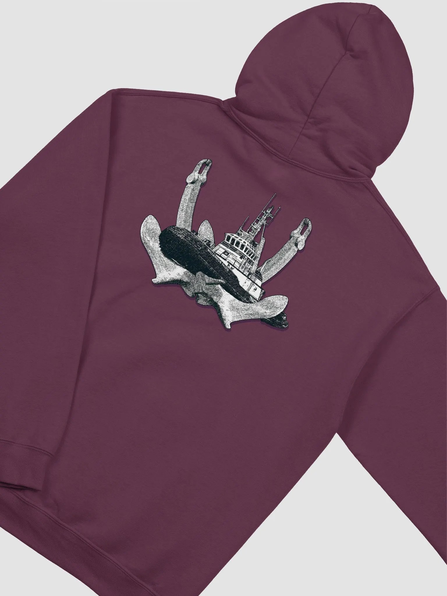 Twin Anchor Marco tug Hoodie product image (4)
