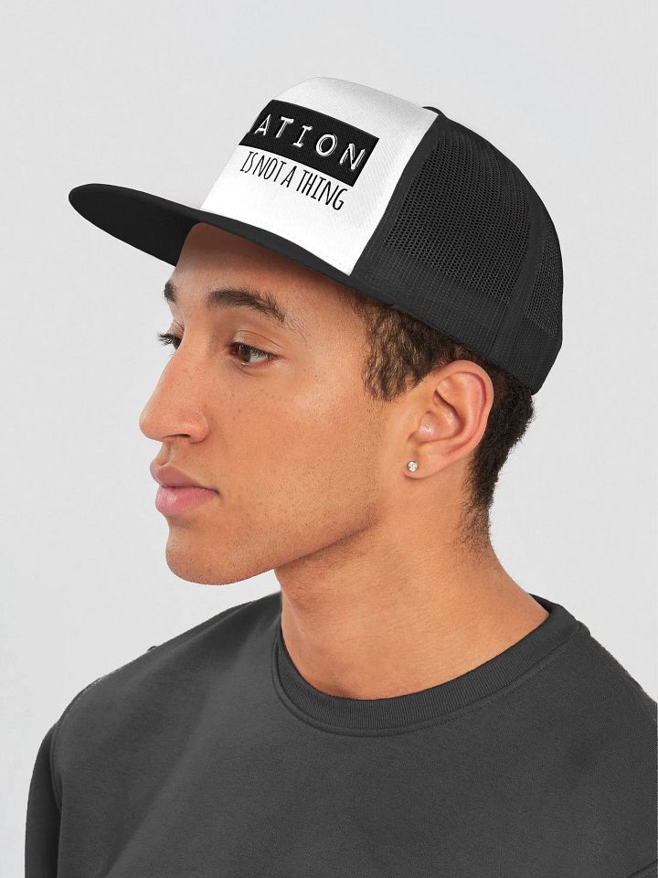 Slownation embroidered trucker hat product image (2)