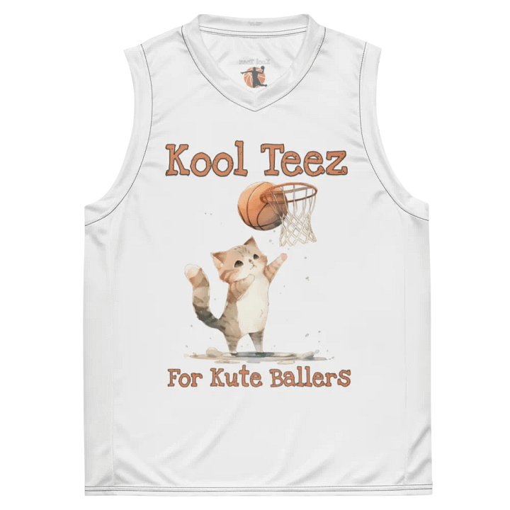 Unisex Basketball Jersey - For Kute Ballers 01 product image (1)
