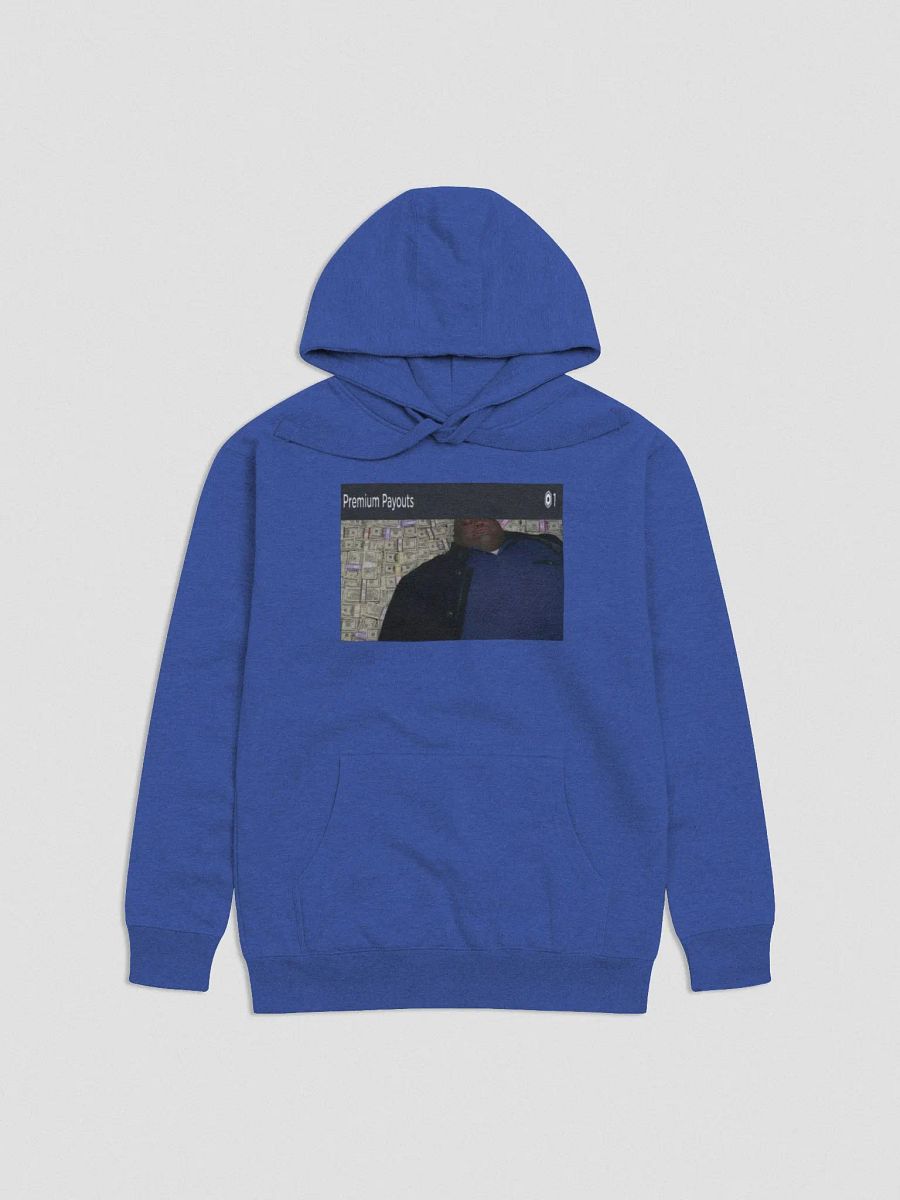 me when i get 1 robux of premium payout: Hoodie product image (1)