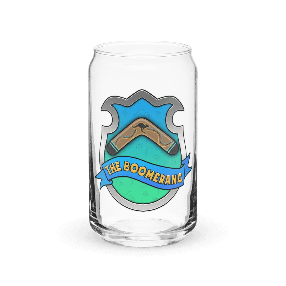 The Boomerang - Can Shaped Glass product image (7)