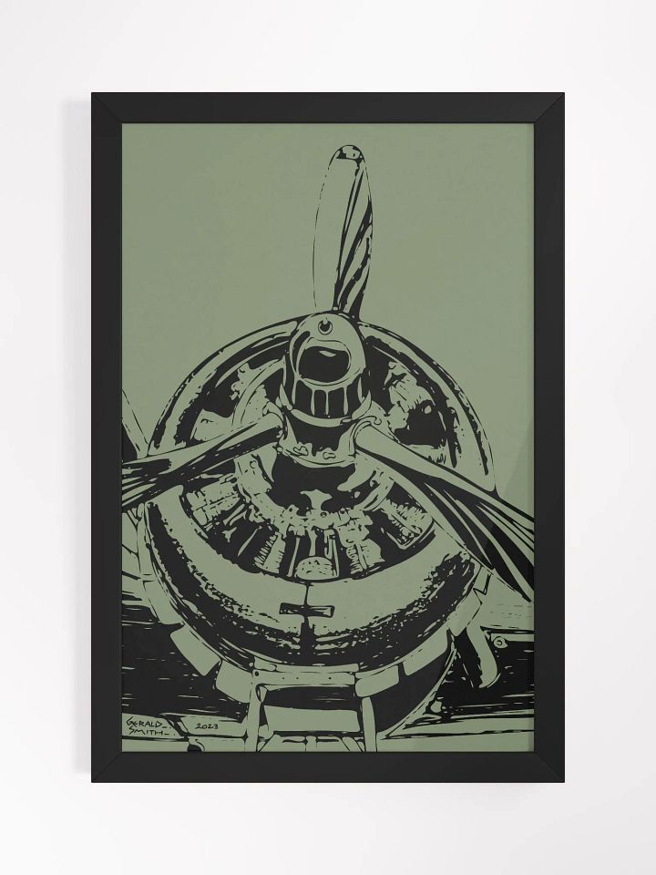 DC-3 Dakota Framed Matte Poster product image (2)