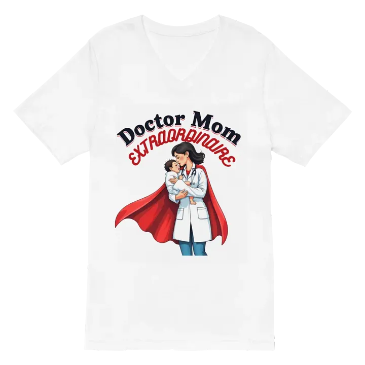 Doctor Mom Extraordinary V-Neck Tee product image (6)