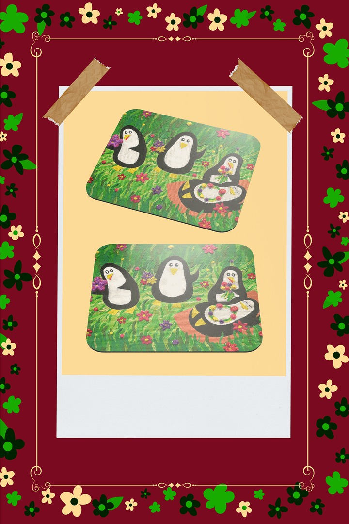 Flower Party Mouse Pad product image (2)