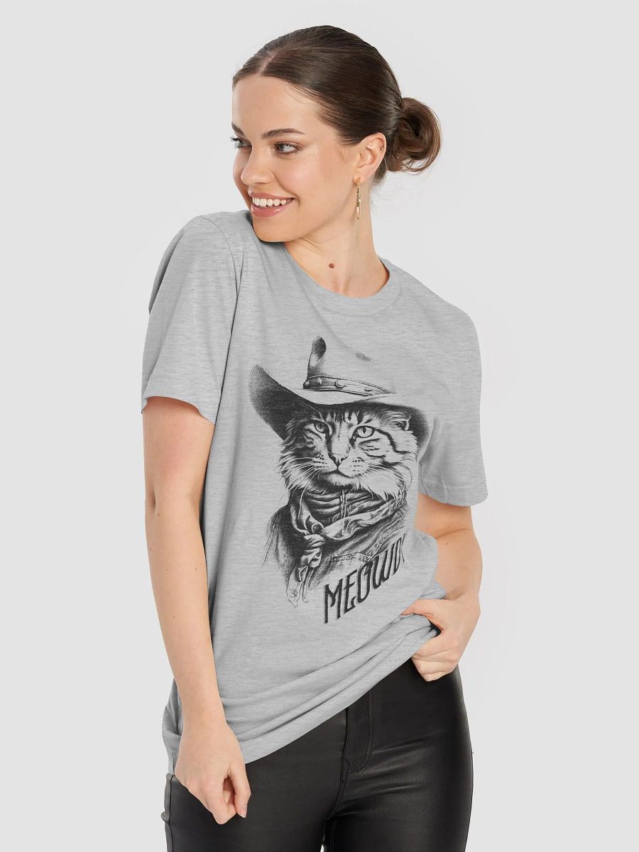 Wild West Cowboy Cat Meowdy T-Shirt product image (8)
