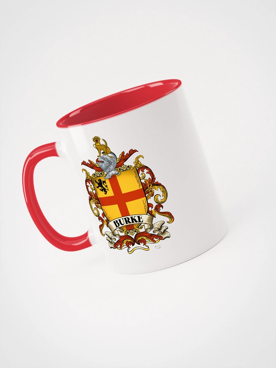 The Burke Family Coat of Arms Crest Coffee Mug product image (3)