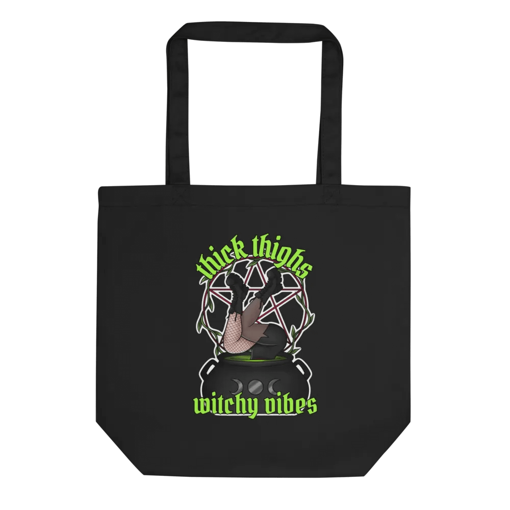 Thick Thighs Witchy Vibes Tote Bag product image (1)