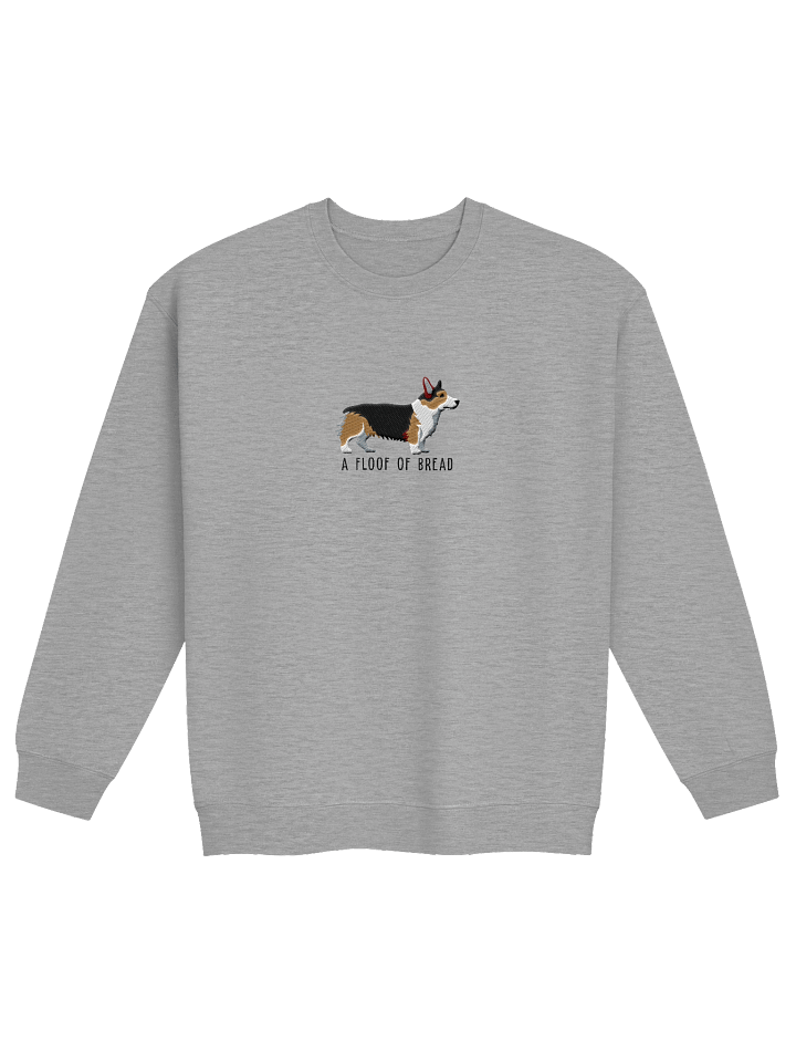 A Floof of Bread Sweatshirt (Embroidered) of a Pembroke Welsh Corgi(Sable) product image (17)