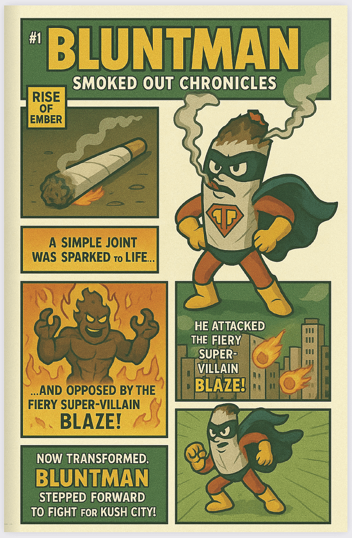 Bluntman Comic #1 - Pre-Order product image (1)