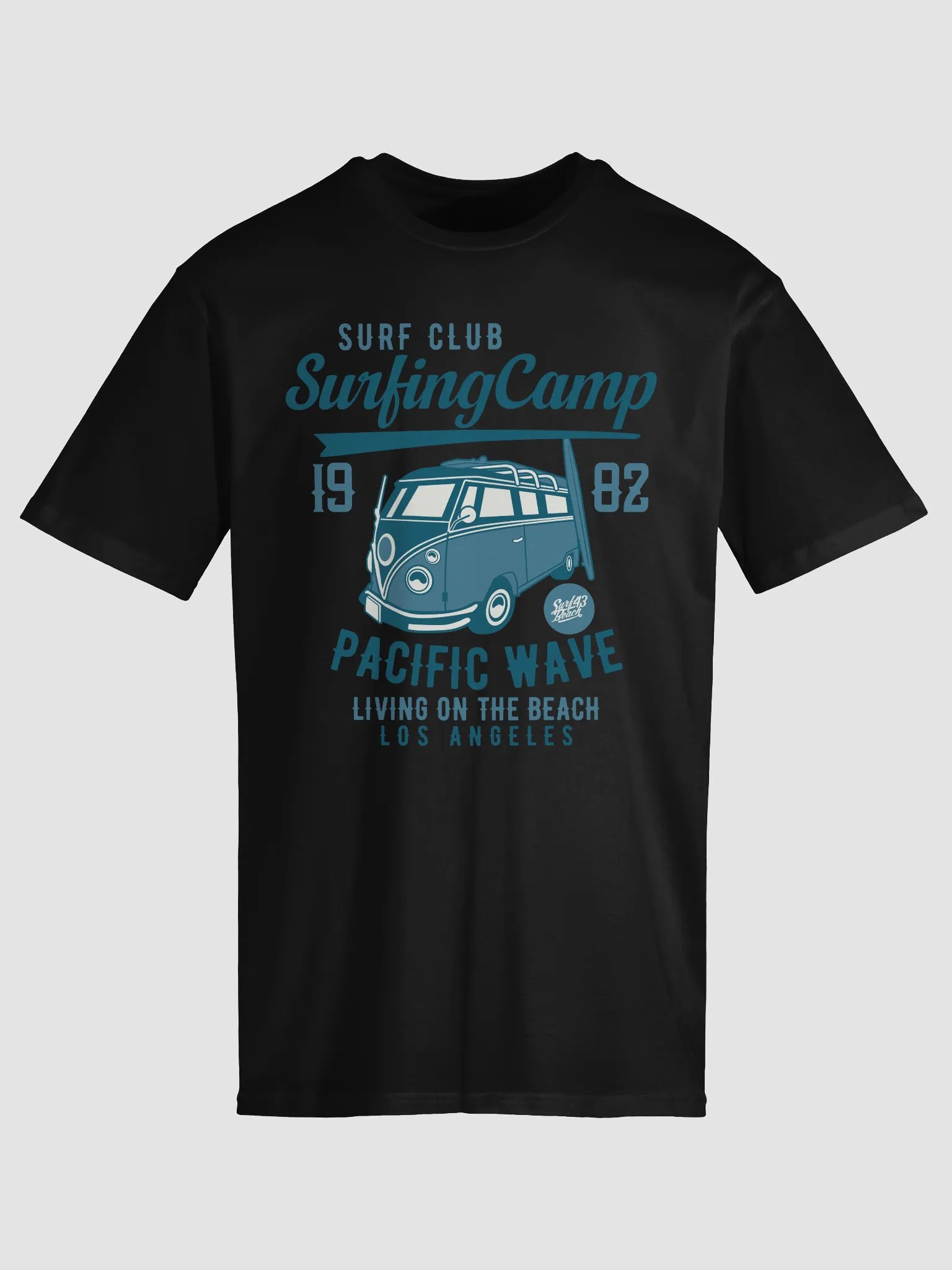 Pacific Wave Vintage Surf Club T-Shirt product image (1)