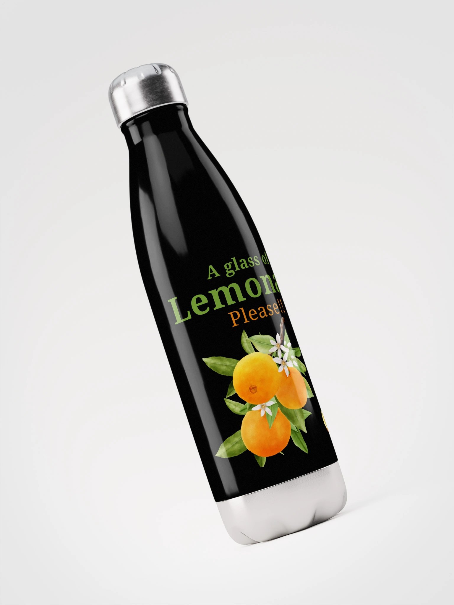 Citrus Splash Stainless Steel Water Bottle product image (3)