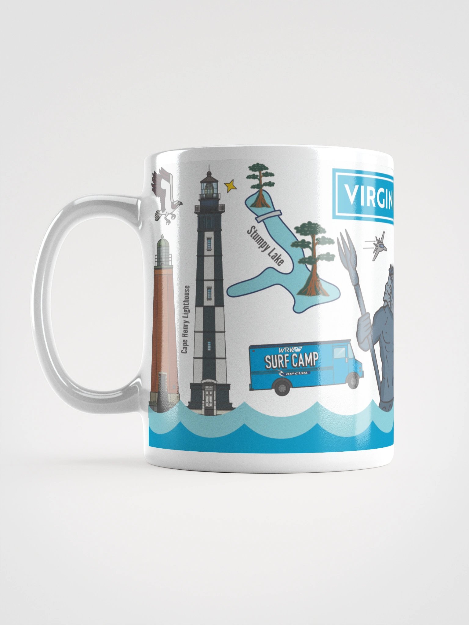 Virginia Beach Love It Here Coffee Mug product image (2)