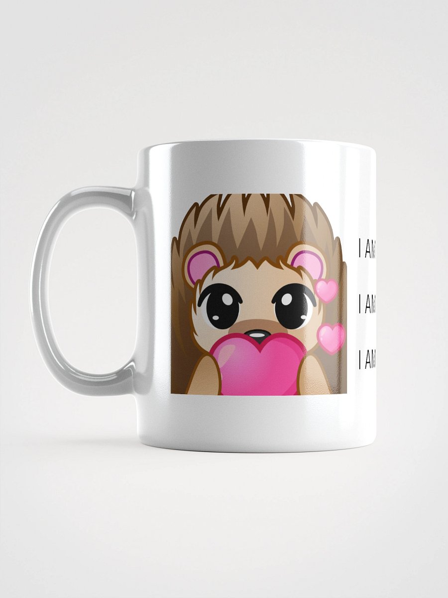 I am loved white mug product image (11)