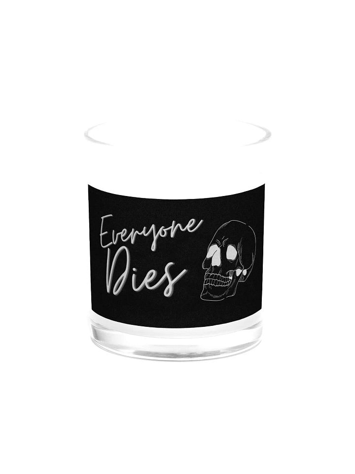 Everyone Dies Candle product image (1)