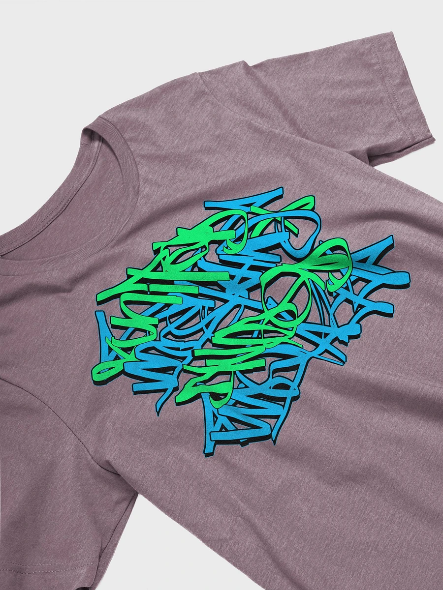 United We Stand, Divided We Fall (green and blue graffiti), T-Shirt 03 product image (3)