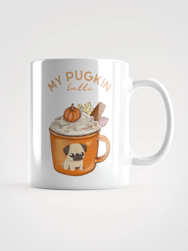 My Pugkin Latte Pug Mug product image (1)