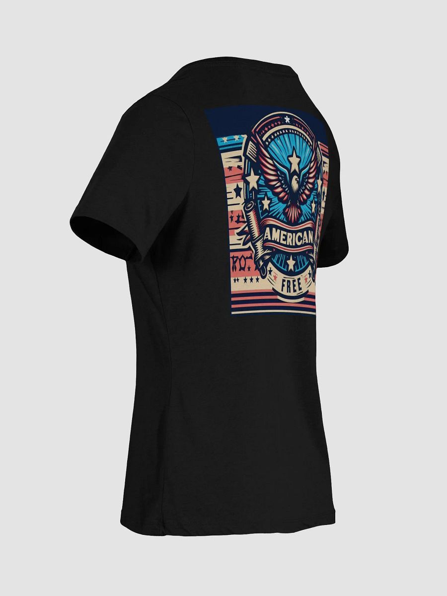 Patriotic Eagle Freedom V-Neck Tee product image (33)