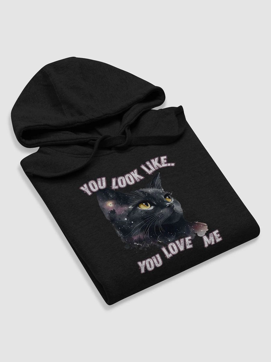 Galactic Cat Love Unisex Hoodie product image (5)