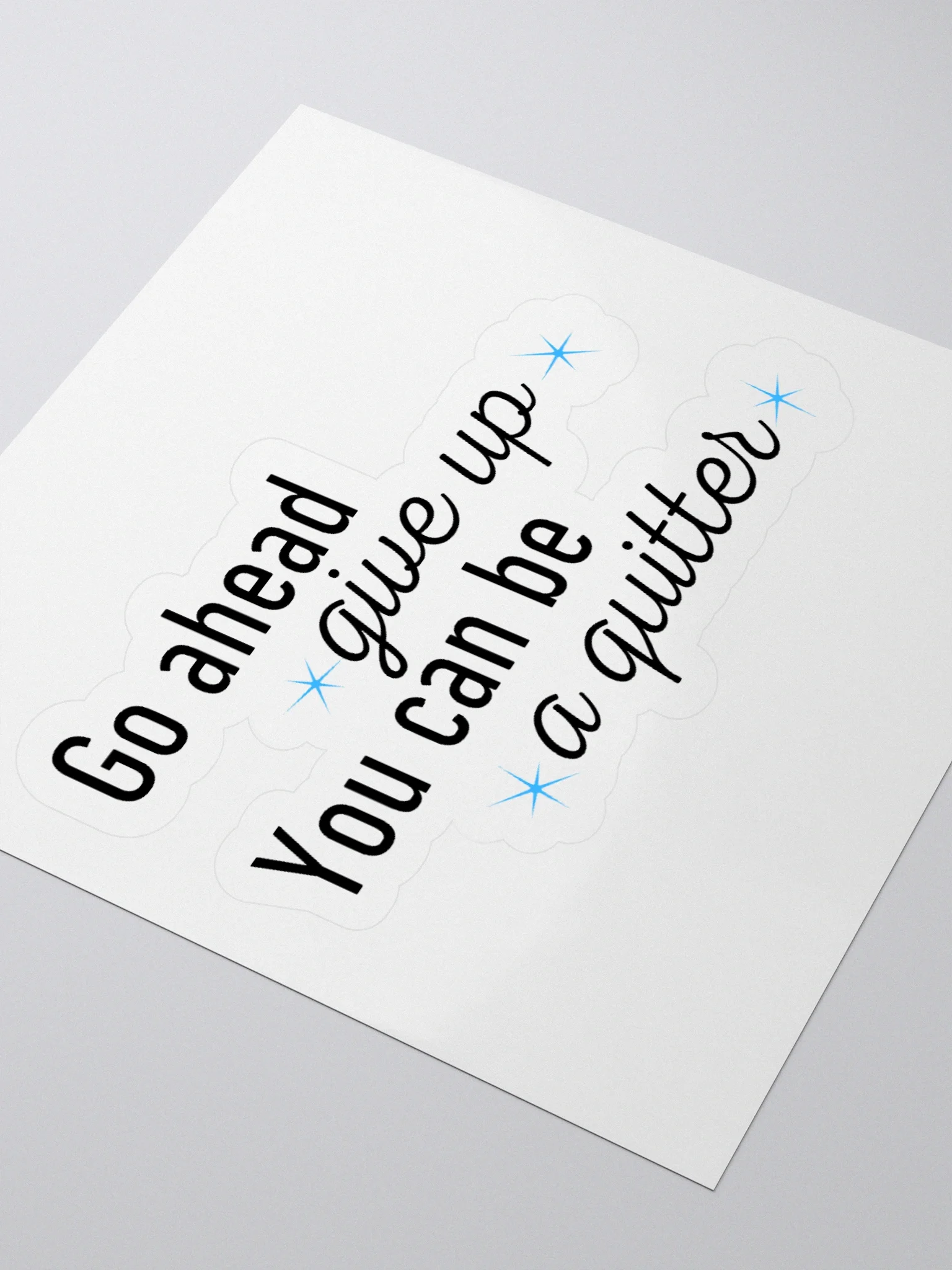 Quitter Sticker product image (8)