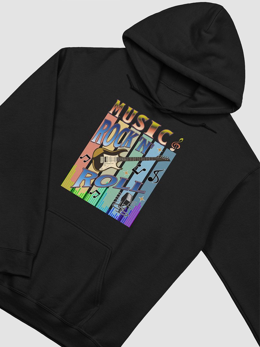 Music Rock N Roll Guitar Vibes Hoodie product image (2)