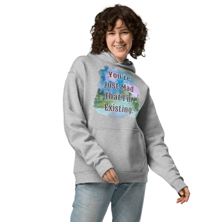 I'm Existing Unisex Oversized Hoodie product image (3)