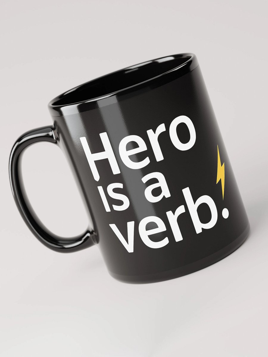 Hero Is a Verb – The Robert Downey Jr. Inspirational Mug That Transforms Ordinary Fans Into Everyday Heroes product image (5)