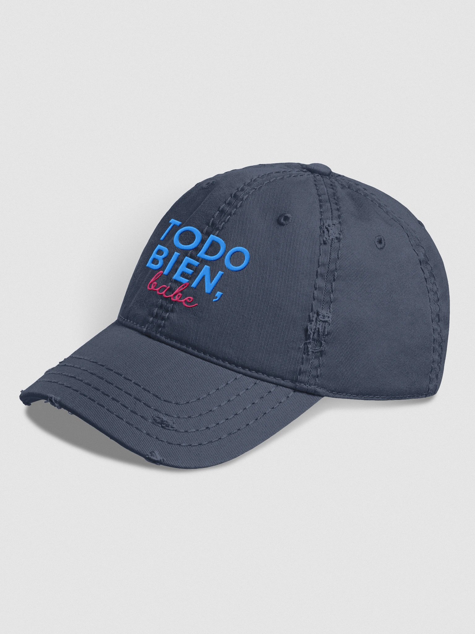 "Todo Bien, Babe" Distressed Hat product image (3)