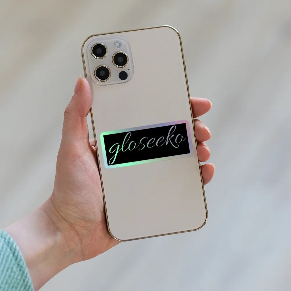 Signature Reverse Holographic Sticker product image (6)