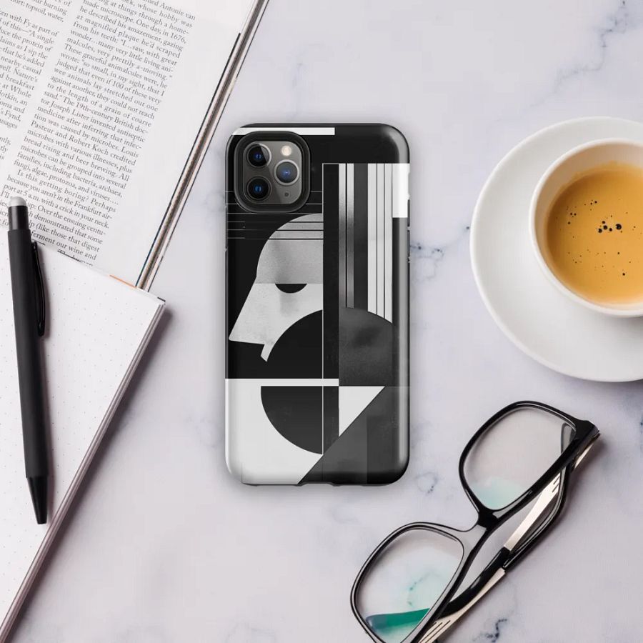 Abstract Persona 007 (Black) (Iphone Tough Case) product image (6)