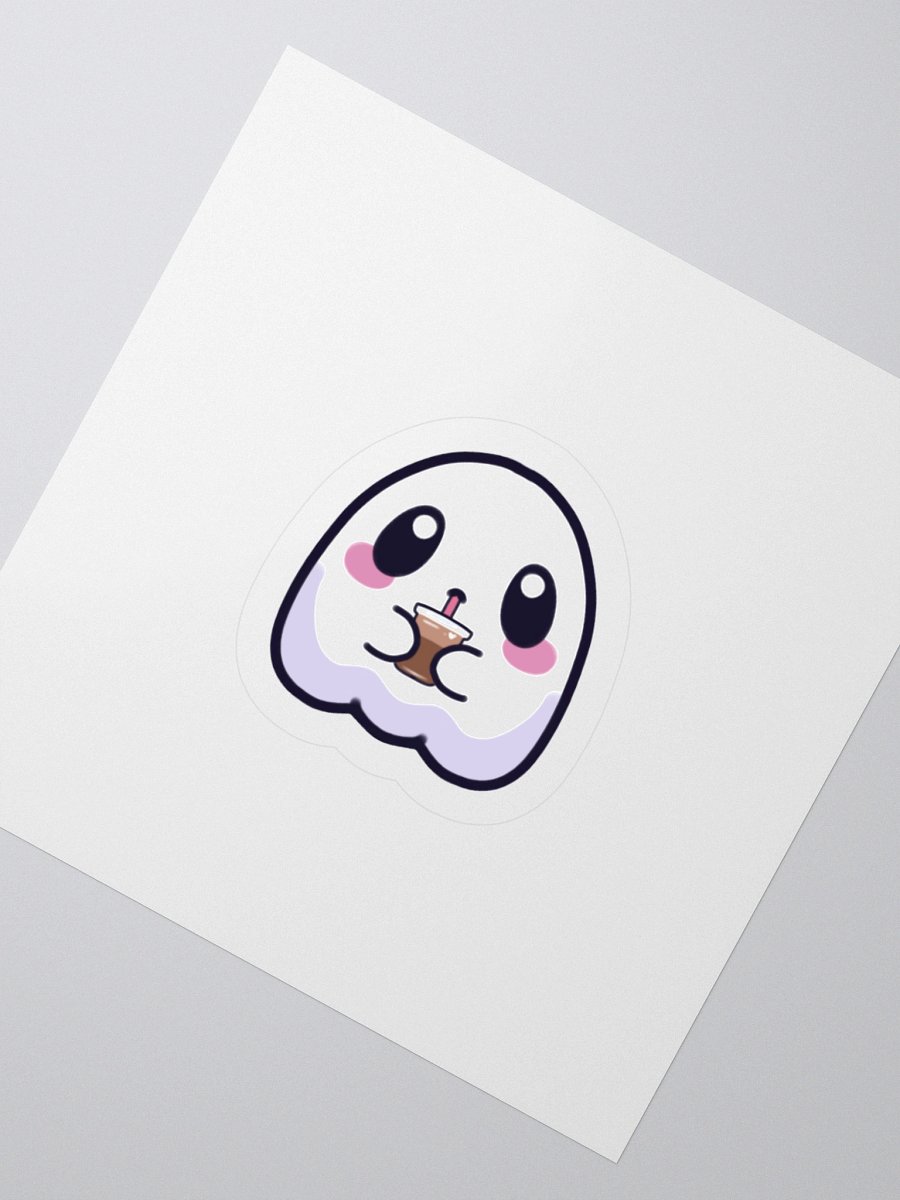 Cozy Ghostie Sip Sticker product image (5)