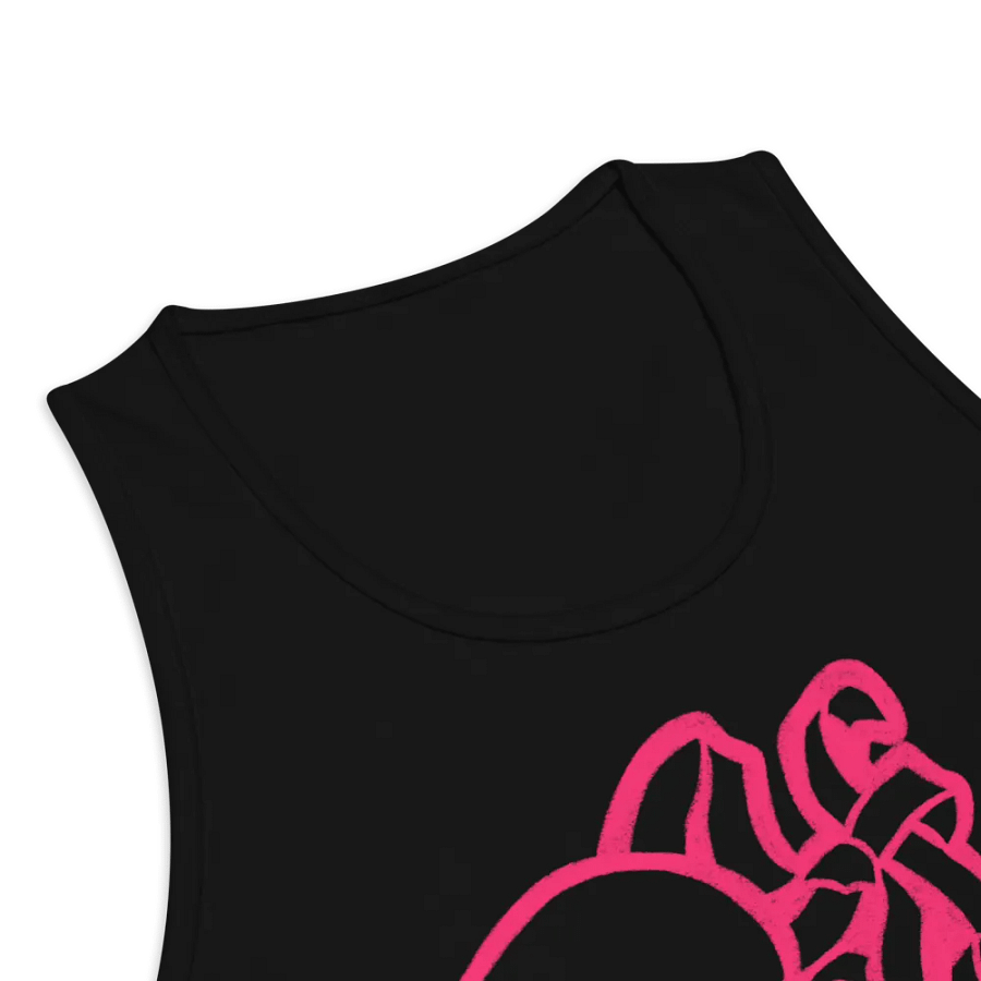 Hot Pink Big logo Men's Tank Top product image (25)