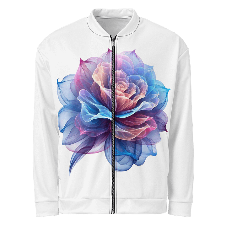 Ethereal Petals All-Over Bomber Jacket product image (1)