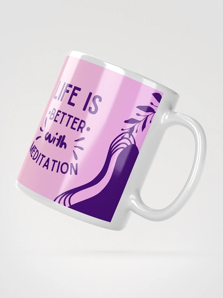 Pink/Peach Meditation Bliss Mug product image (6)