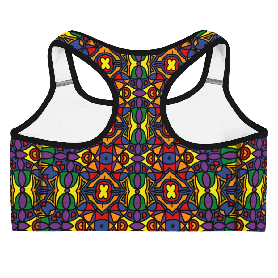 Pride Abstract (3) - Sports Bra product image (4)