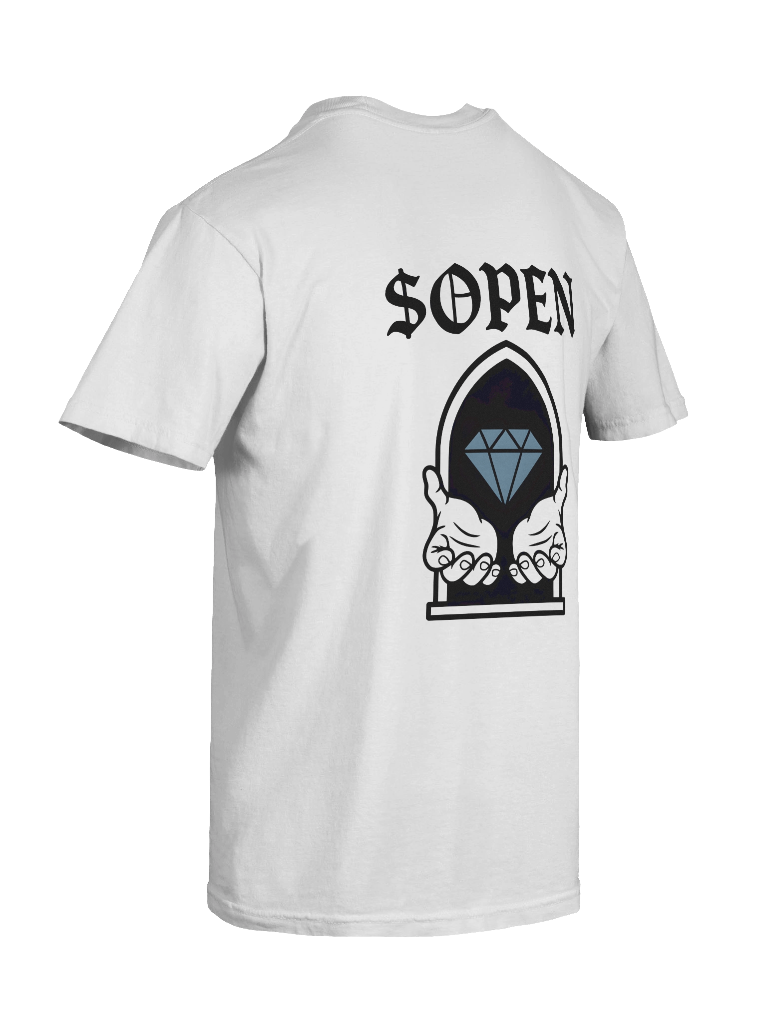 Stonkcast Heavyweight Tee — $OPEN Diamond Hands Edition product image (20)