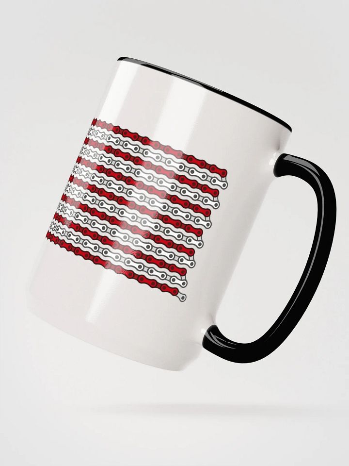 USA 50 States Bike Chain Flag Coffee Mug product image (2)