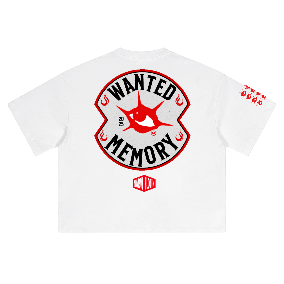 WANTED MEMORY®/NARVI FLOTIN® BOXY T SHIRT 006 product image (2)