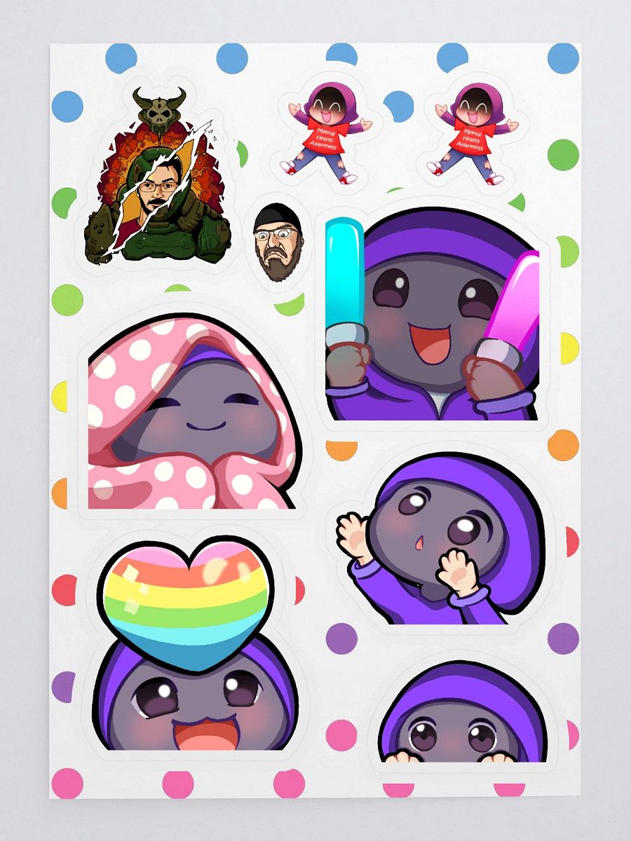 Variety Sticker Sheet 3 product image (3)