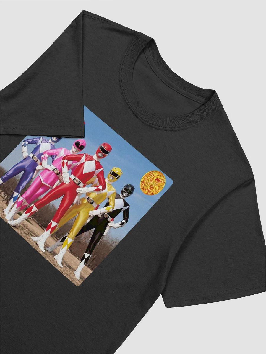 Mighty Morphin Power Rangers Colorful T-Shirt product image (3)