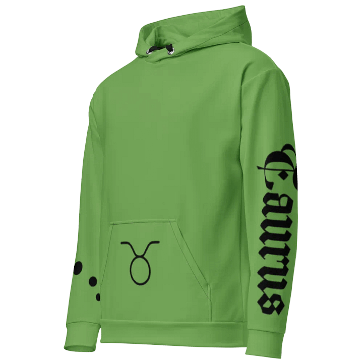 Green Taurus Unisex Hoodie product image (2)